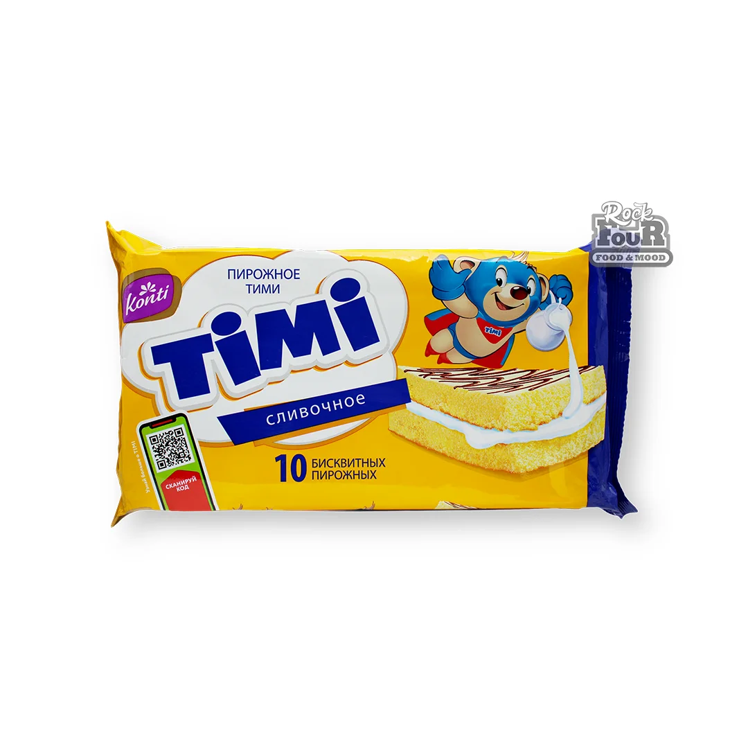 Sponge cake "Konti Timi" Cream 330g